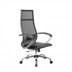 Кресло офисное Метта Комплект 7, сетка, чёрный