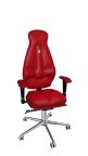 Эргономичное кресло Kulik System GALAXY, экокожа, красный