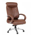 Кресло руководителя Chairman 420 кожа, коричневый