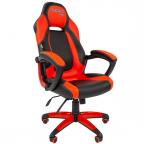 Игровое кресло Chairman GAME 20, экокожа, чёрный / красный