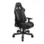 Игровое кресло DXRACER OH/KS06/N, чёрный, экокожа