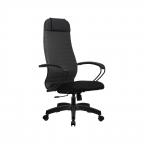 Кресло офисное Метта Комплект 21, ткань, тёмно-серый, НИЗ пластик