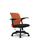 Кресло офисное SU M-4, сетка, оранжевый
