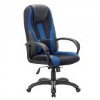 Игровое кресло BRABIX PREMIUM Rapid GM-102, синий / чёрный, сетка / экокожа