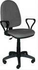 Кресло офисное Престиж new gttp Самба, ткань, серый B-1