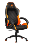 Игровое кресло COUGAR Fusion, оранжевый, экокожа